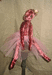 Заяц "розовая балерина" 55см